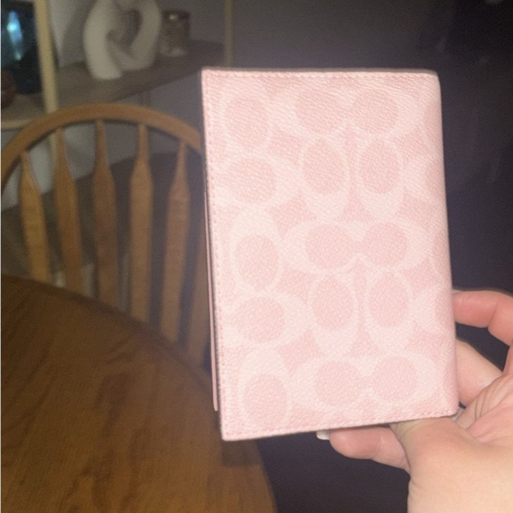 Coach Pink Signature Wallet